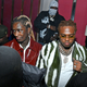 Hip-hop artists Young Thug and Gunna attend a release party for Young Thug’s new album “PUNK” at Delilah on October 12, 2021, in West Hollywood, California.
